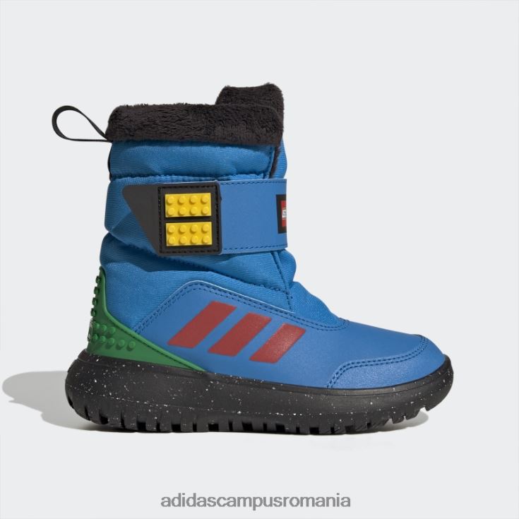 adidas campus romania cizme x lego winterplay hot shock albastru unisex soc albastru/rosu/negru J266N211541