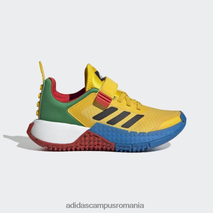 adidas campus romania dna x lego pantofi cu dantela elastica si cu curea de sus hot eqt yellow unisex eqt galben/negru/albastru șoc J266N217796