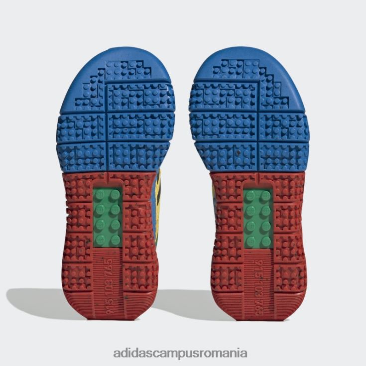 adidas campus romania dna x lego pantofi cu dantela elastica si cu curea de sus hot eqt yellow unisex eqt galben/negru/albastru șoc J266N217796