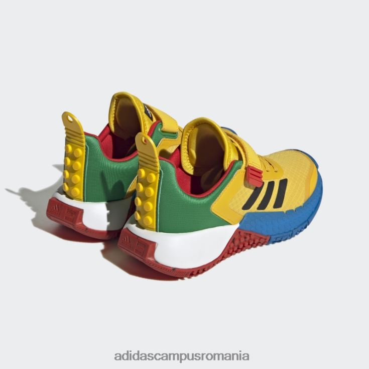 adidas campus romania dna x lego pantofi cu dantela elastica si cu curea de sus hot eqt yellow unisex eqt galben/negru/albastru șoc J266N217796