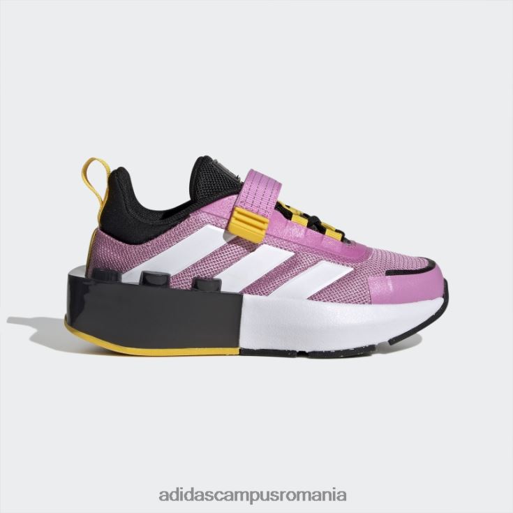 adidas campus romania orhidee x lego tech rnr dantelă elastică și pantofi cu curea superioară fierbinți unisex orhidee/alb/negru J266N217920