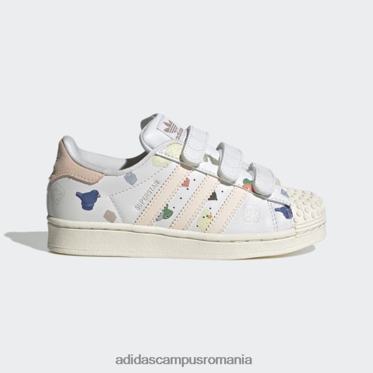 adidas campus romania pantofi alb superstar x lego fashion unisex alb/cuarț J266N218237