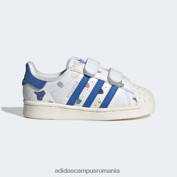 adidas campus romania pantofi albi superstar x lego unisex alb/regale J266N218028