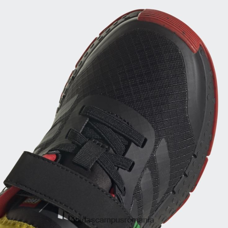 adidas campus romania pantofi cu dantelă elastică și cu curele de sus black hot dna x lego unisex negru/rosu J266N211139