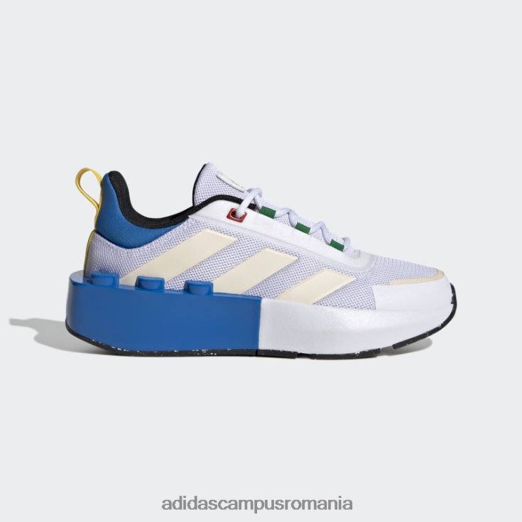 adidas campus romania pantofi cu șireturi x lego tech rnr alb fierbinte unisex alb/albastru șoc J266N23550