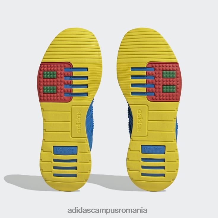 adidas campus romania pantofi racer tr21 x lego soc albastru moda unisex soc albastru/galben J266N24245