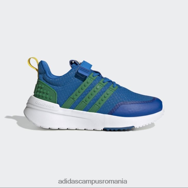 adidas campus romania pantofi racer tr x lego shock blue unisex soc albastru/verde/eqt galben J266N218203
