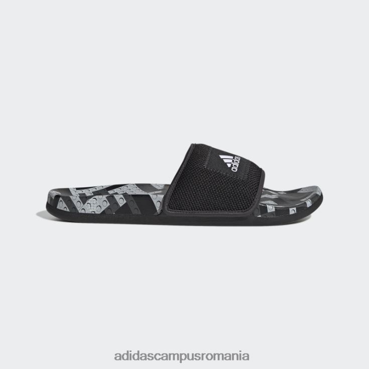 adidas campus romania papuci adilette comfort x lego negru unisex negru/alb/gri J266N212895