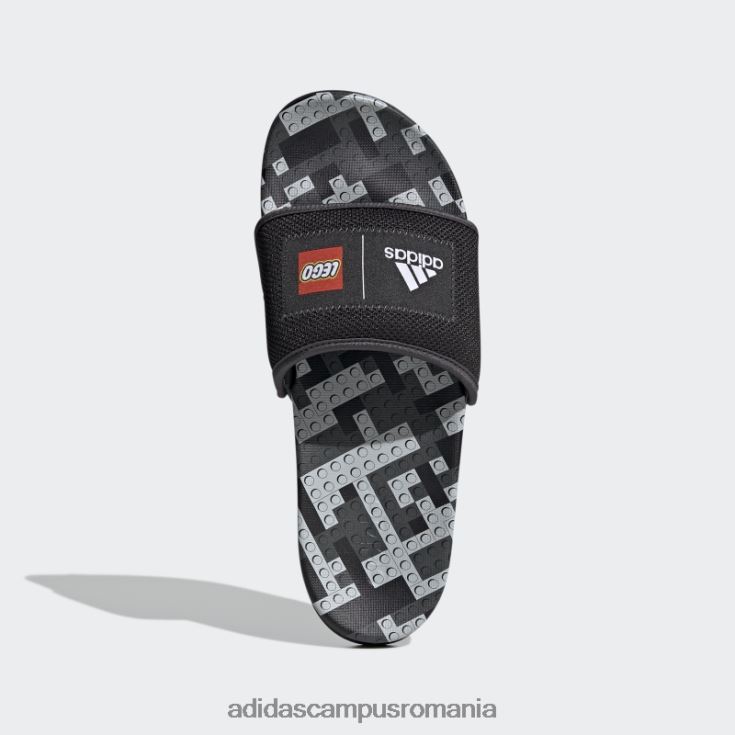 adidas campus romania papuci adilette comfort x lego negru unisex negru/alb/gri J266N212895