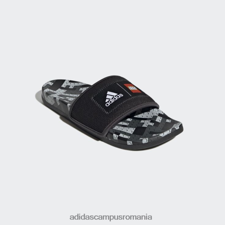 adidas campus romania papuci adilette comfort x lego negru unisex negru/alb/gri J266N212895