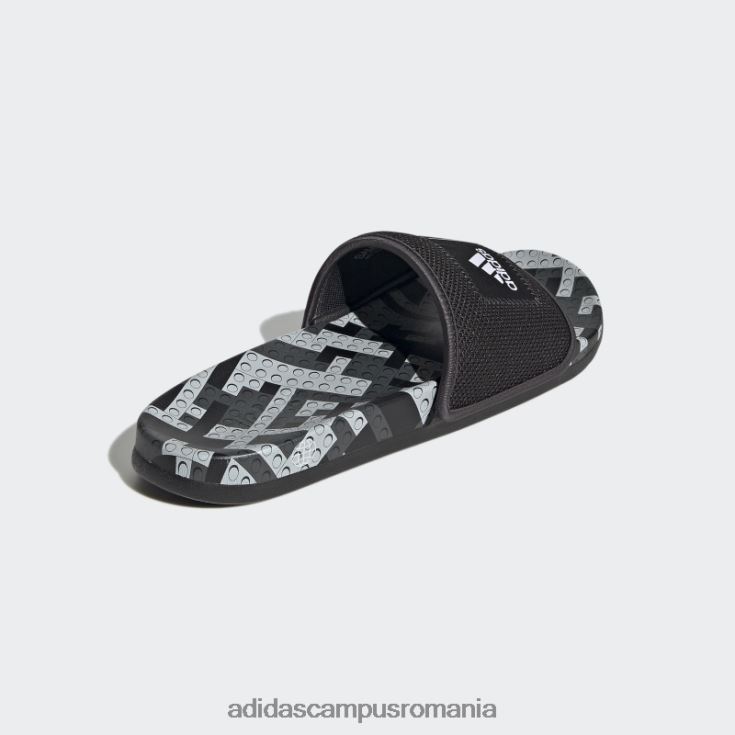 adidas campus romania papuci adilette comfort x lego negru unisex negru/alb/gri J266N212895