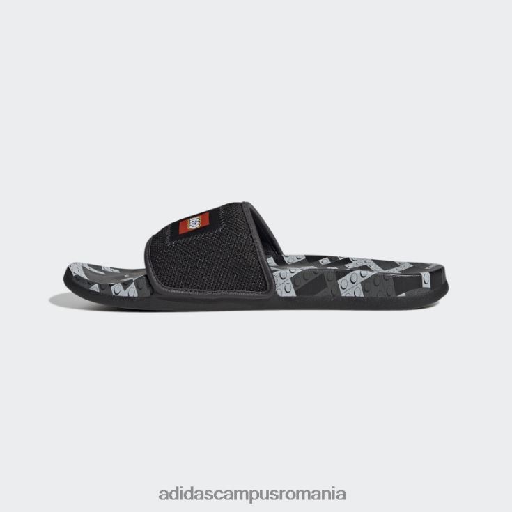 adidas campus romania papuci adilette comfort x lego negru unisex negru/alb/gri J266N212895