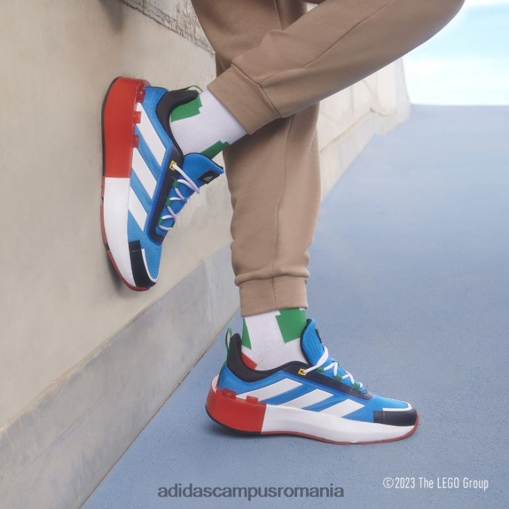 adidas campus romania shock blue x lego tech rnr pantofi cu șireturi fierbinți unisex soc albastru/alb/rosu J266N218006