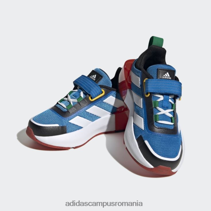 adidas campus romania shock blue x lego tech rnr pantofi din dantela elastic fierbinte unisex soc albastru/alb/rosu J266N224505