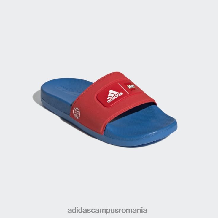 adidas campus romania tobogane adilette comfort x lego red hot unisex roșu/alb/albastru șoc J266N217974