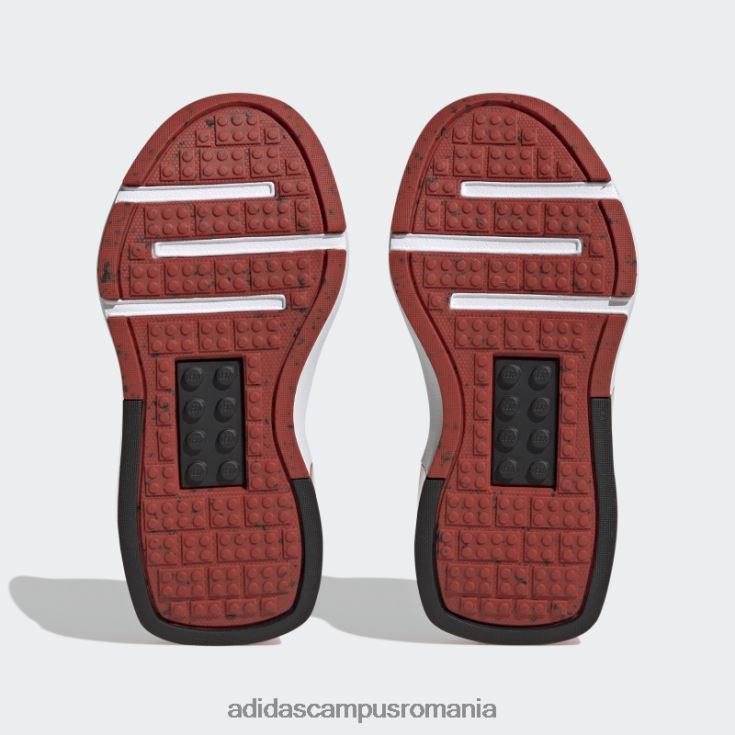 adidas campus romania x lego tech rnr pantofi cu dantela elastica si cu curea de sus hot shock blue unisex soc albastru/alb/rosu J266N211106
