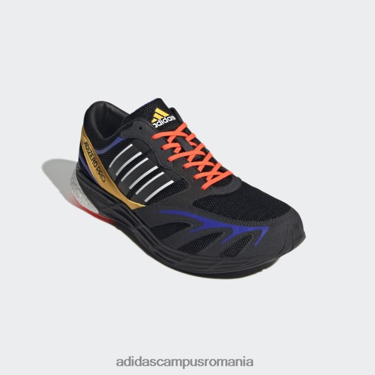 adidas campus romania pantofi adn adizero pro v1 negri unisex negru/metalic/cerneală J266N213052