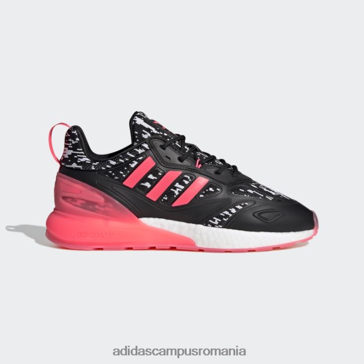 adidas campus romania Pantofi zx 2k boost 2.0 negri unisex alb/negru/galben J266N212997