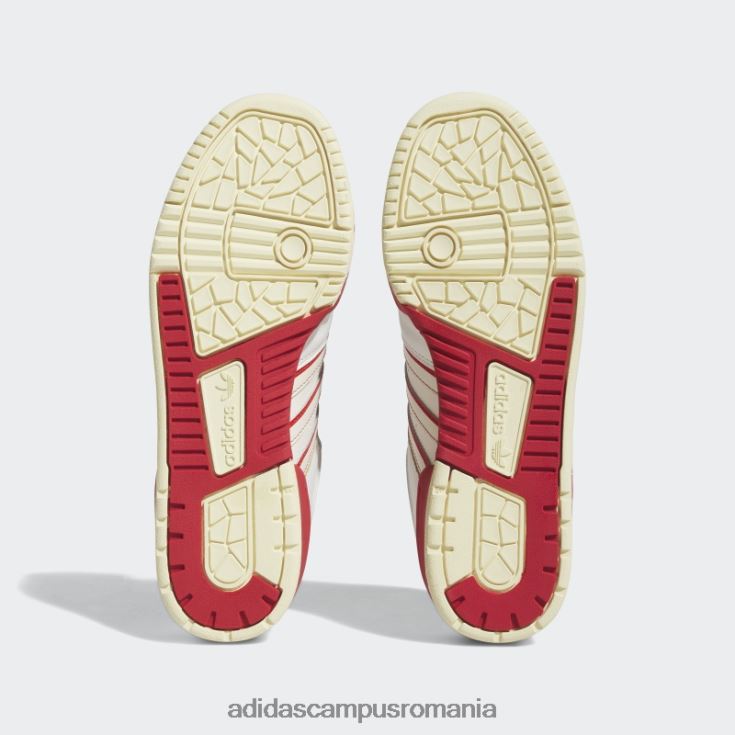 adidas campus romania Red rivalry low 86 pantofi unisex alb roșu J266N212499