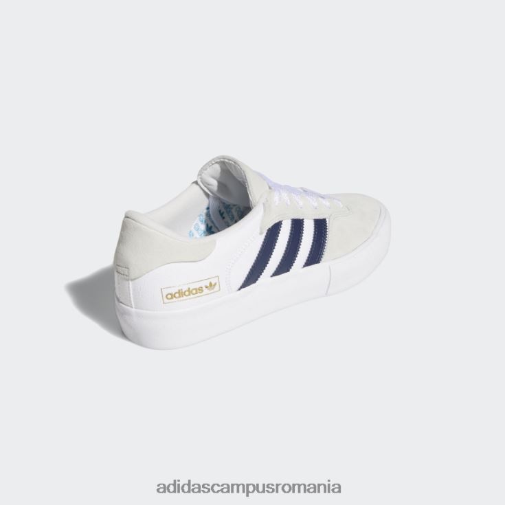 adidas campus romania Super pantofi matchbreak albi unisex alb/marinier J266N212446