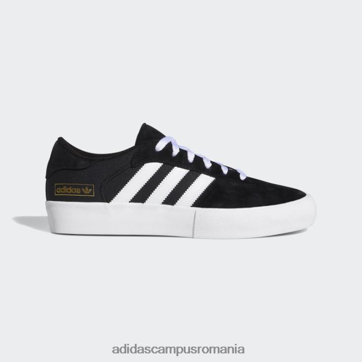 adidas campus romania Super pantofi matchbreak negri unisex negru/alb/auriu metalic J266N24459