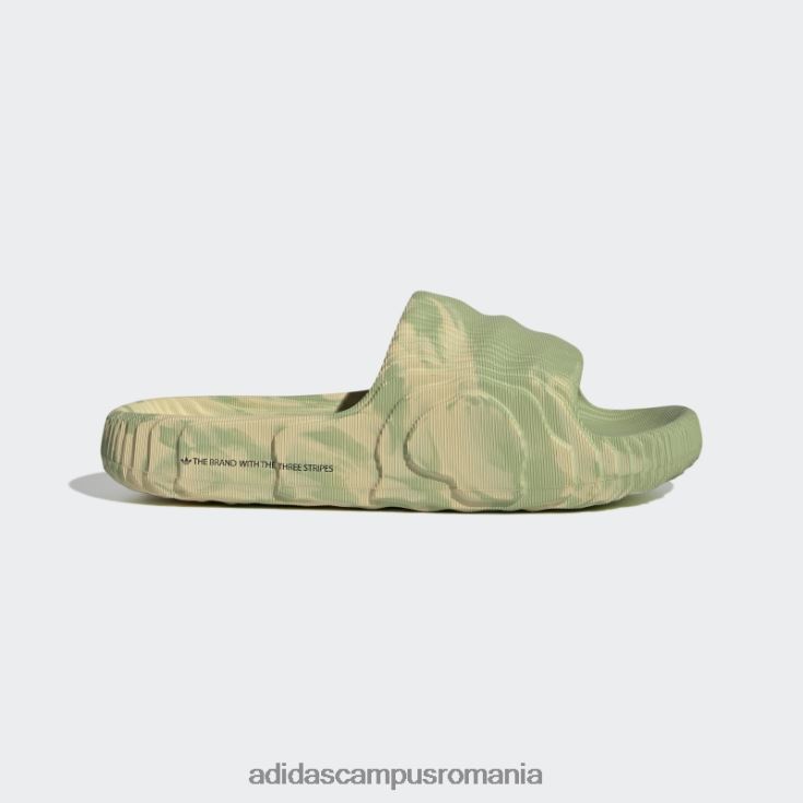 adidas campus romania adilette 22 diapozitive lime adidas unisex var/st desert nisip J266N24020