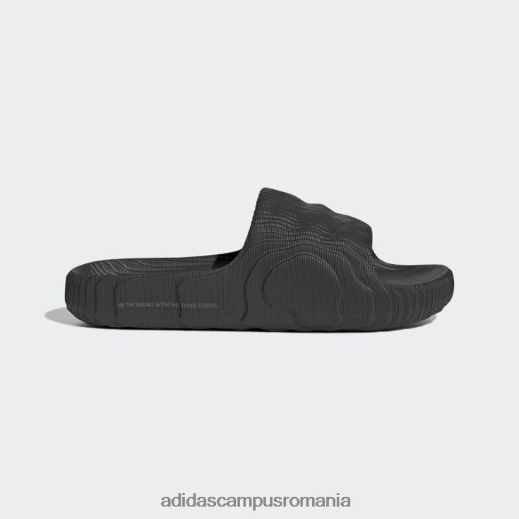 adidas campus romania adilette 22 sandale carbon adidas unisex carbon J266N24410
