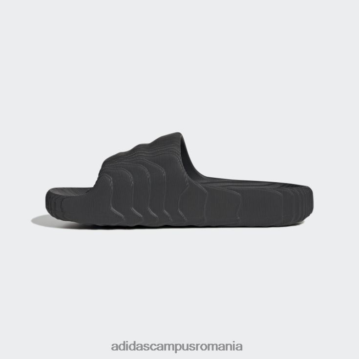 adidas campus romania adilette 22 sandale carbon adidas unisex carbon J266N24410