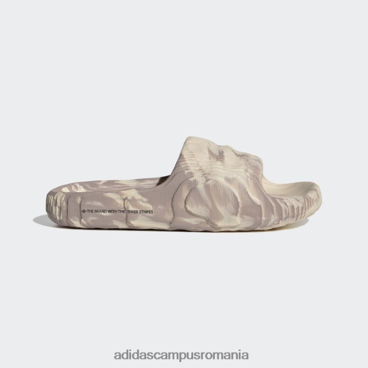 adidas campus romania adilette 22 tobogane nisip unisex nisip/taupe/negru J266N212793
