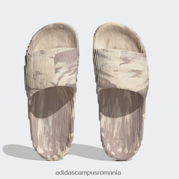 adidas campus romania adilette 22 tobogane nisip unisex nisip/taupe/negru J266N212793