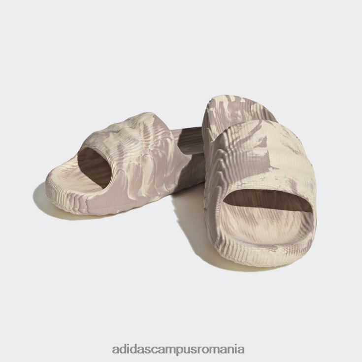 adidas campus romania adilette 22 tobogane nisip unisex nisip/taupe/negru J266N212793