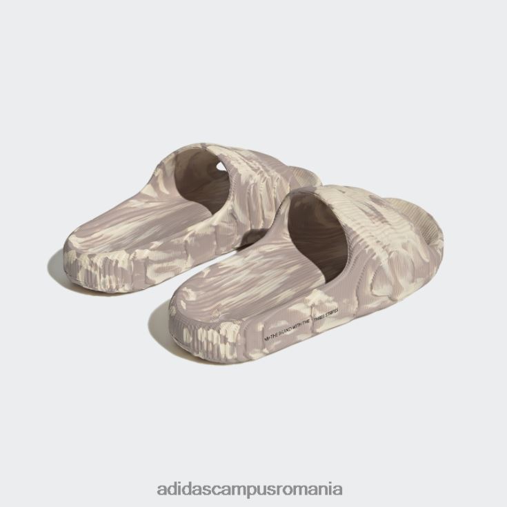 adidas campus romania adilette 22 tobogane nisip unisex nisip/taupe/negru J266N212793