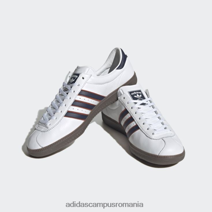 adidas campus romania alb hochelaga spzl unisex alb/marinier/portocaliu J266N24409