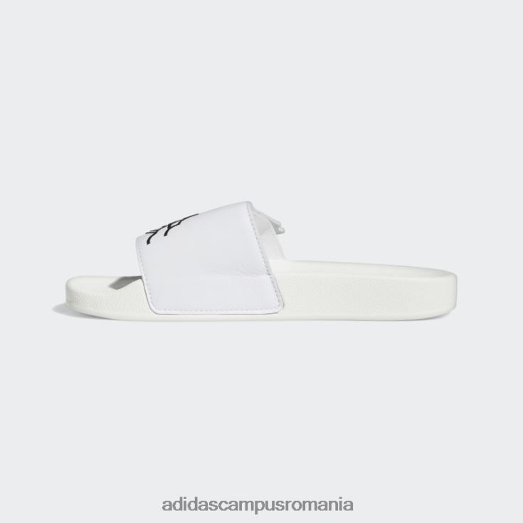 adidas campus romania alb jeremy scott monogram adilette aripi diapozitive unisex alb negru J266N24396