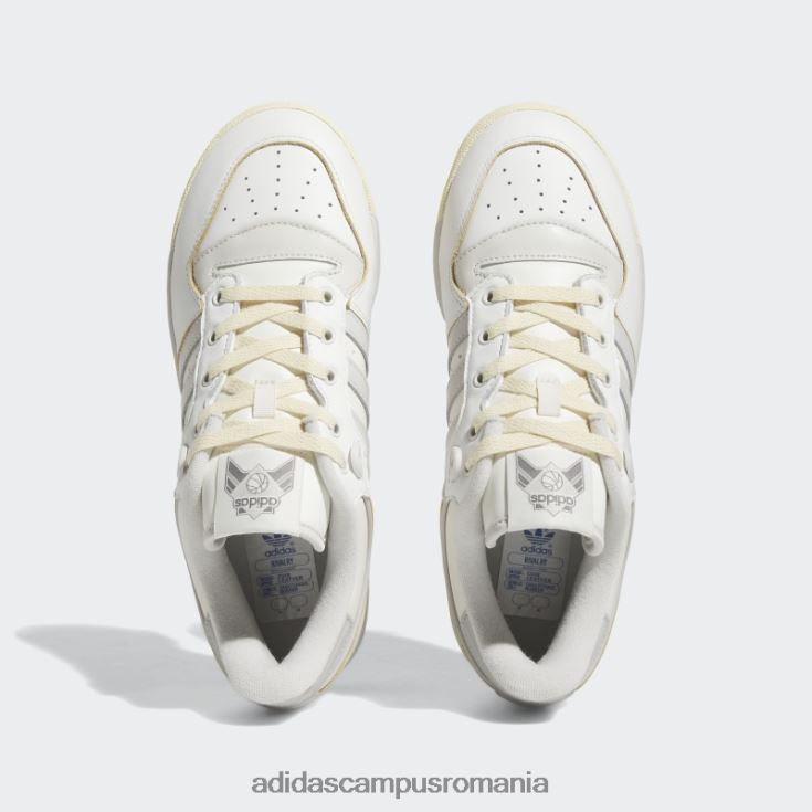 adidas campus romania alb rivalitate low 86 pantofi unisex alb/gri J266N212337