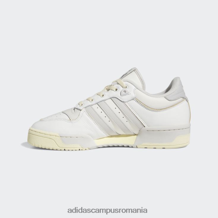 adidas campus romania alb rivalitate low 86 pantofi unisex alb/gri J266N212337