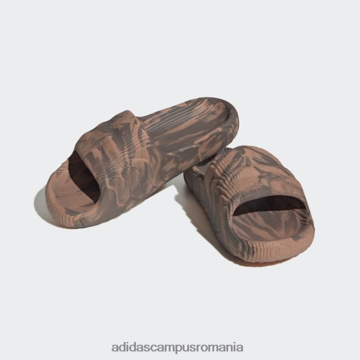 adidas campus romania argilă adilette 22 diapozitive unisex lut/pământ/negru J266N212815