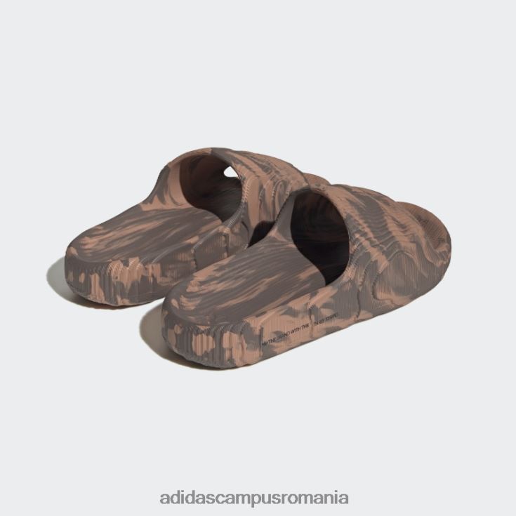 adidas campus romania argilă adilette 22 diapozitive unisex lut/pământ/negru J266N212815