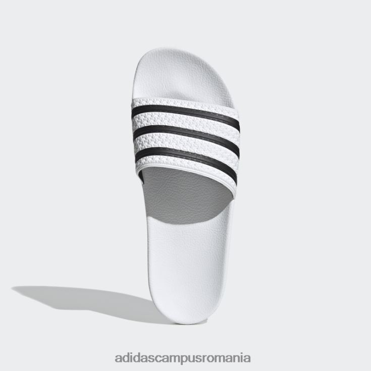 adidas campus romania diapozitive adilette alb/negru unisex alb negru J266N23856