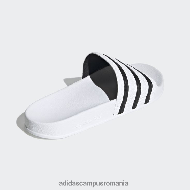 adidas campus romania diapozitive adilette alb/negru unisex alb negru J266N23856
