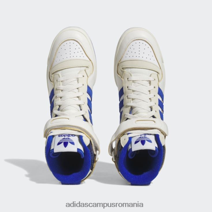 adidas campus romania forum 84 hi pantofi alb adidas unisex alb/albastru regal J266N212402