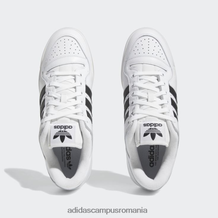 adidas campus romania forum 84 low adv pantofi alb adidas unisex alb negru J266N212276
