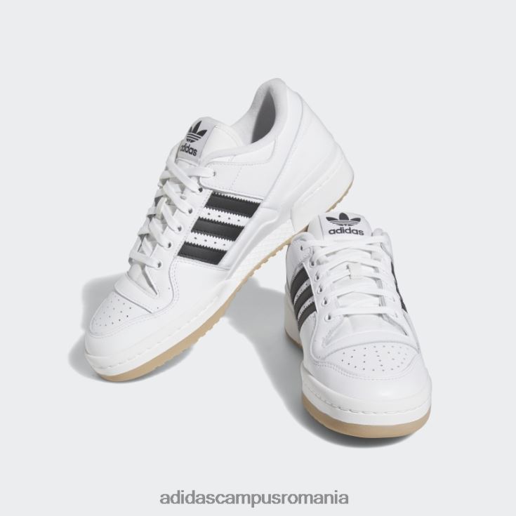adidas campus romania forum 84 low adv pantofi alb adidas unisex alb negru J266N212276