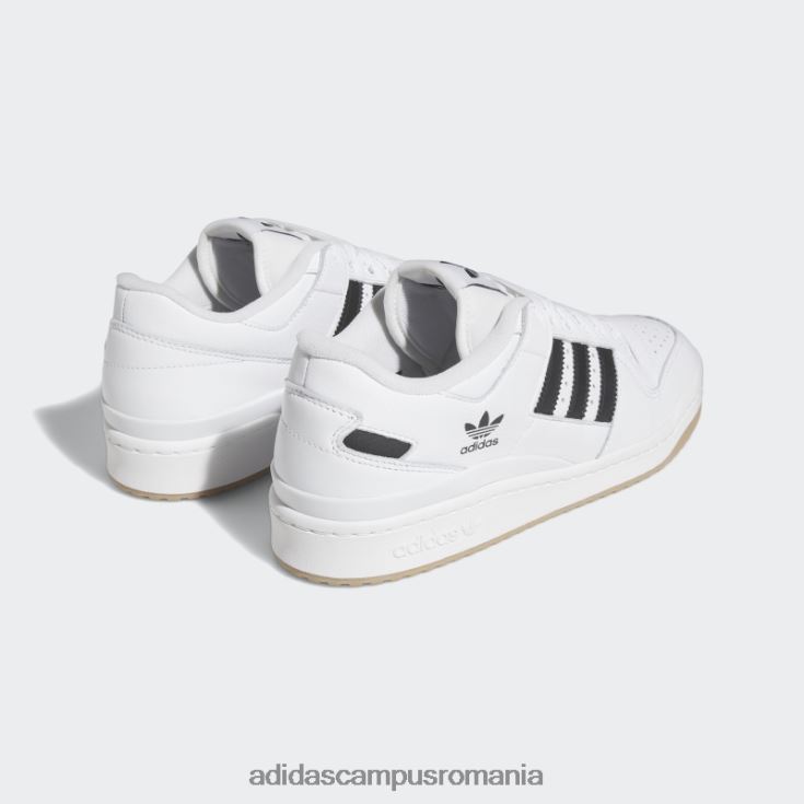 adidas campus romania forum 84 low adv pantofi alb adidas unisex alb negru J266N212276