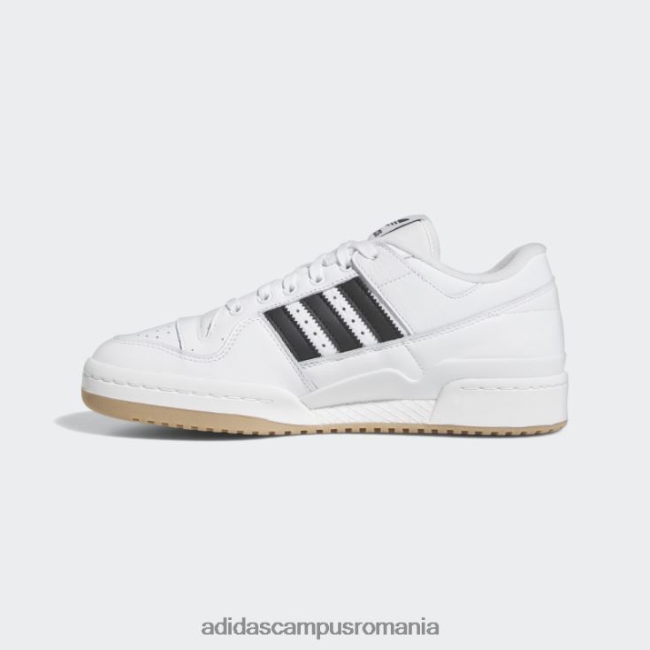 adidas campus romania forum 84 low adv pantofi alb adidas unisex alb negru J266N212276