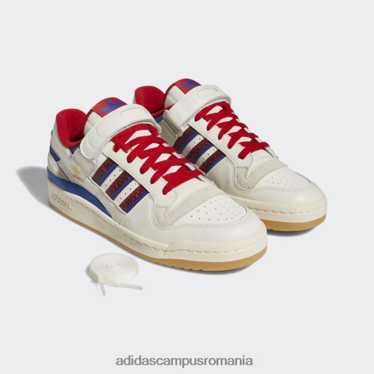 adidas campus romania forum 84 pantofi jos stacojiu unisex alb/ stacojiu/ regal J266N212628