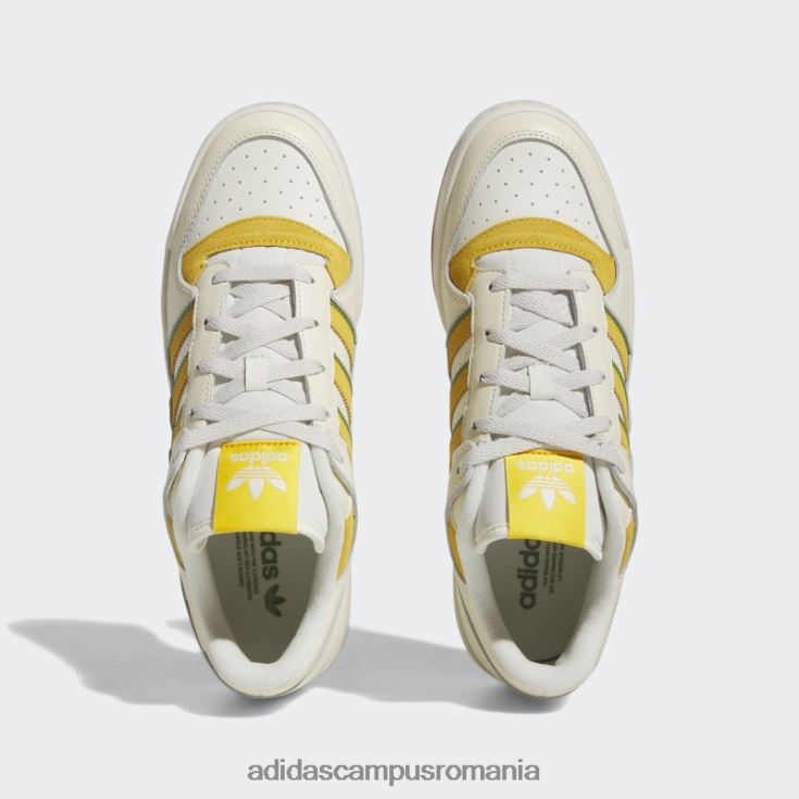 adidas campus romania forum alb pantofi clasici jos unisex alb/auriu/verde J266N212364