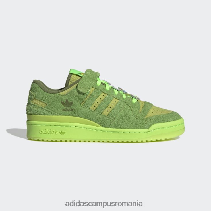 adidas campus romania forum low the grinch pantofi furnizor culoare adidas unisex culoarea furnizorului/verde/rosu J266N24416