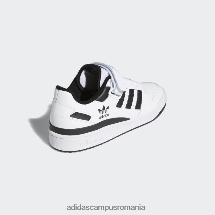 adidas campus romania forum pantofi joasa moda neagra unisex alb negru J266N23878