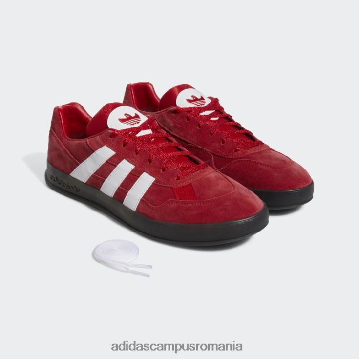adidas campus romania gonz aloha pantofi stacojiu unisex stacojiu/alb J266N212536